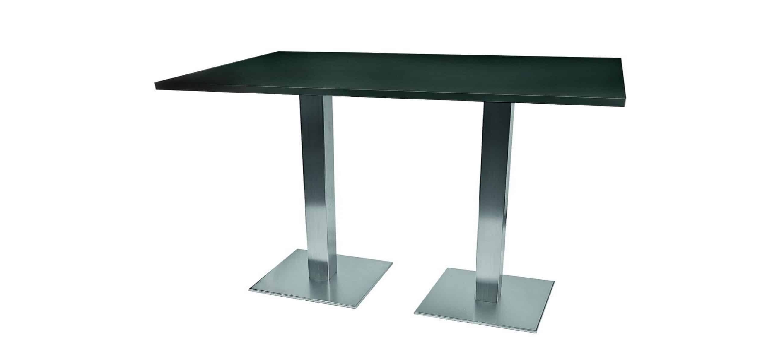 Hochtisch "Tiffany" Duo | schwarz | 120,0 x 70,0 x 110,0 cm